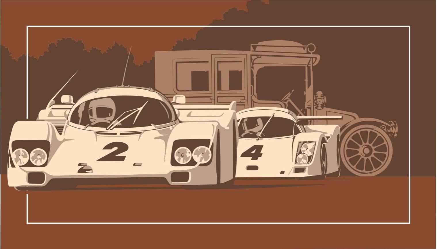 Photo du panneau : Le Mans